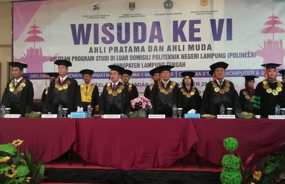Polinela PDD Lampung Tengah Luluskan 161 Wisudawan
