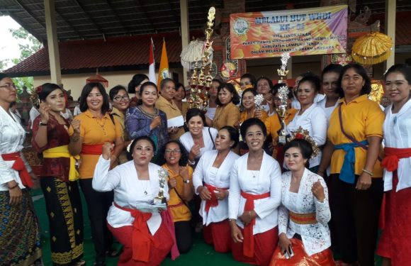 Hut ke – 31, WHDI Lamteng Terus Tingkat Peran Wanita Hindu Dalam Dharma Negara