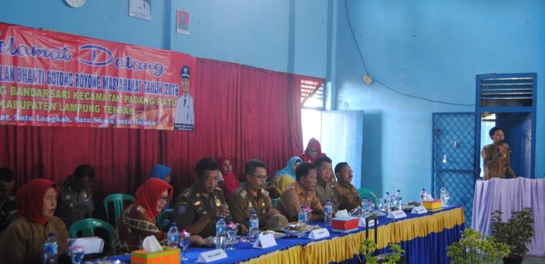 Kampung Bandarsari Wakili Kecamatan Padangratu Dalam Lomba BBGRM
