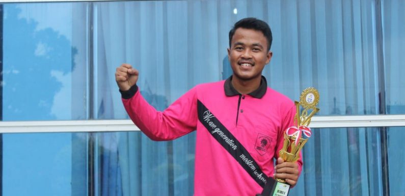 Siswa SMK MBS Buminabung Sabet Juara 1 Bulutangkis Putra di O2SN Lamteng