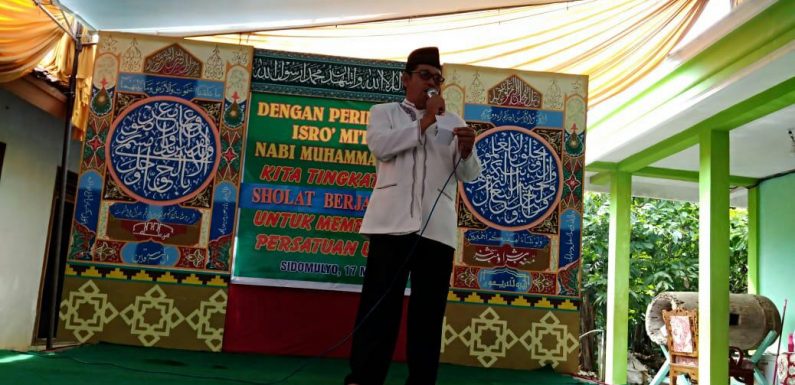 Peringati Isra Miraj Musola Al Maruf Gelar Pengajian