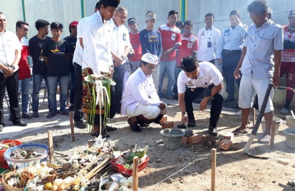 Akomodir Sarana Ibadah Umat Hindu, Lapas Gunungsugih-PHDI Lamteng Bangun Pura Dharmesti