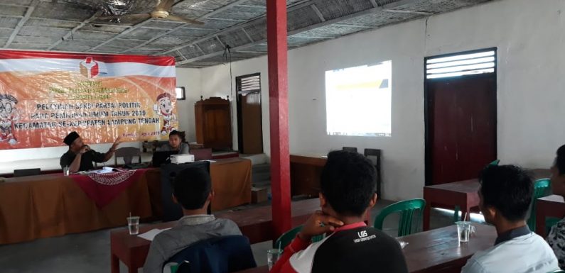 Bimtek Siwaslu, Panwascam Rumbia Keliling Kampung