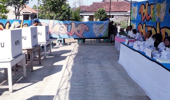 Pencoblosan di TPS 06 dan TPS 07 Lancar