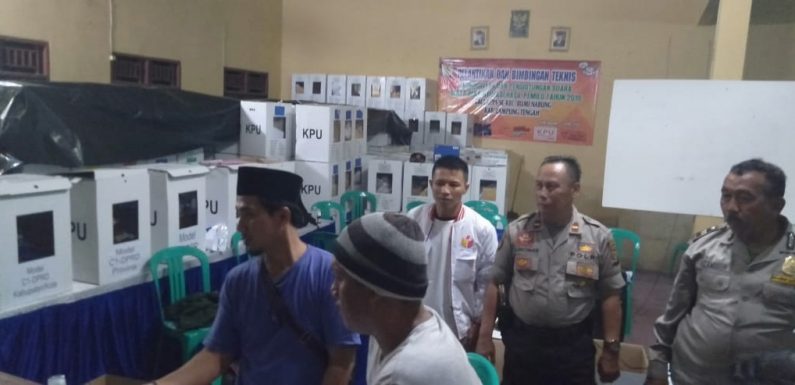 Antisipasi Penggelembungan Suara, Bawaslu Lamteng “Keliling” Kecamatan