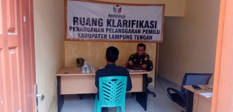 Bawaslu Proses Dugaan Tindak Pidana Pemilu di Pubian