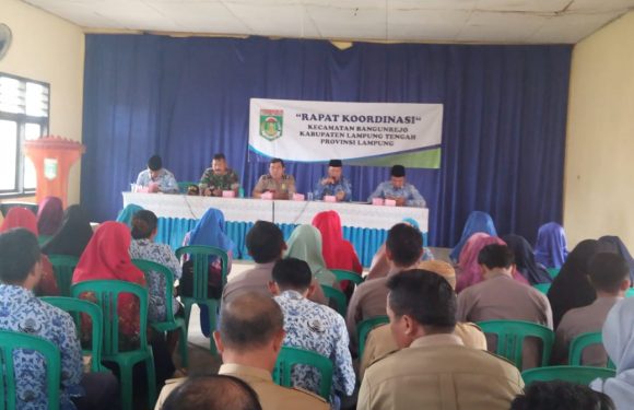 Camat Bangunrejo Gelar Halal Bihala dan Rakoor Bulanan