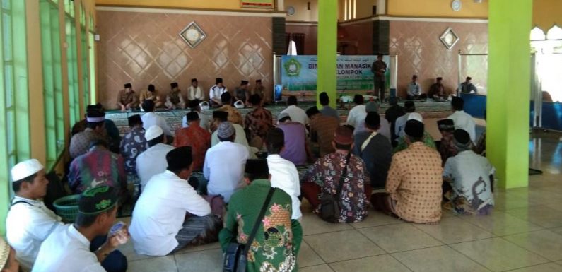 166 CJH dari Lima Kecamatan Ikuti Manasik di Rumbia