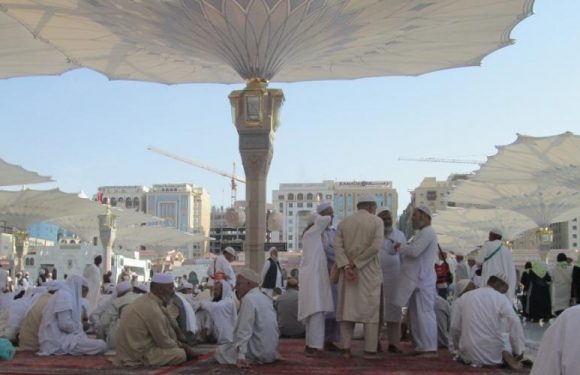 Jamaah asal Lamteng Lakukan Arbain di Madinah