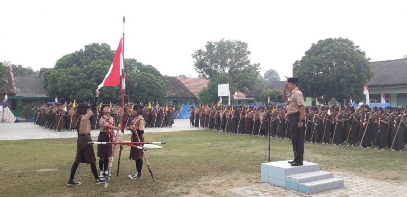 SMPN 2 Seputih Mataram Gelar Perkemahan