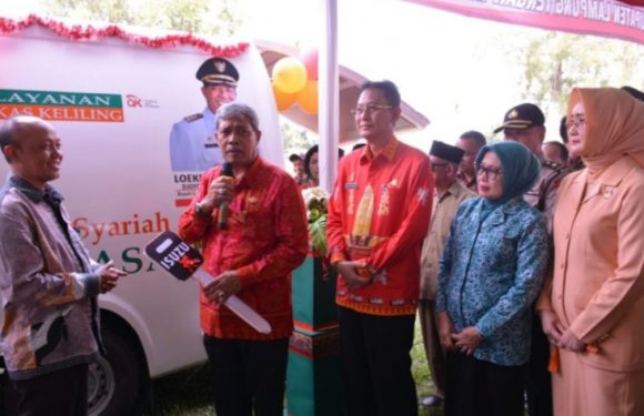 BPRS Rajasa Punya Mobil Kas Keliling, Bupati Loekman : Ini Untuk Memudahkan Akses Masyarakat Dalam Transaksi Perbankan