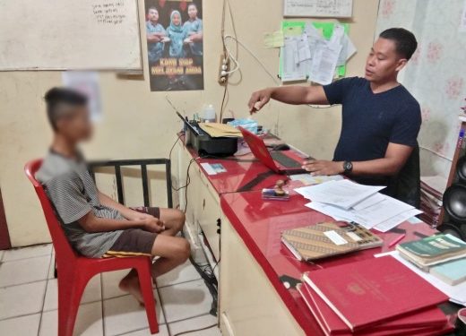 Asyik Nongkrong, Pemuda Ini Bawa Sabu Disaku Celana