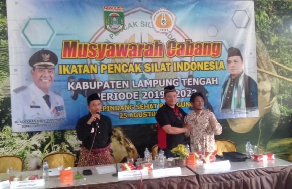 Jumali Kembali Nahkodai IPSI Lamteng, Haris Fadilah Ucapkan Selamat