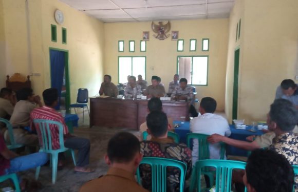 Pj Kakam Sidodadi Gelar Pembentukan panitia pilkakam