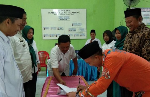 Dua Plt Kakam di Buminabung Sertijab
