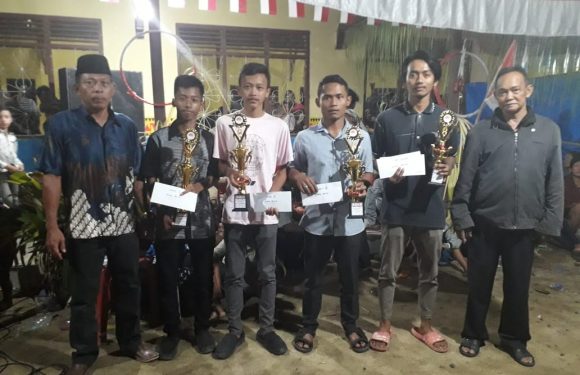 HUT RI Ke-74, Kampung Pajarmataram Gelar Turnamen Sepak Bola