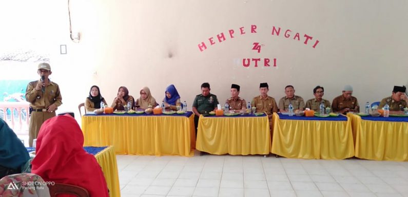 Kampung Padangratu Menjadi Tempar Rakor Kecamatan