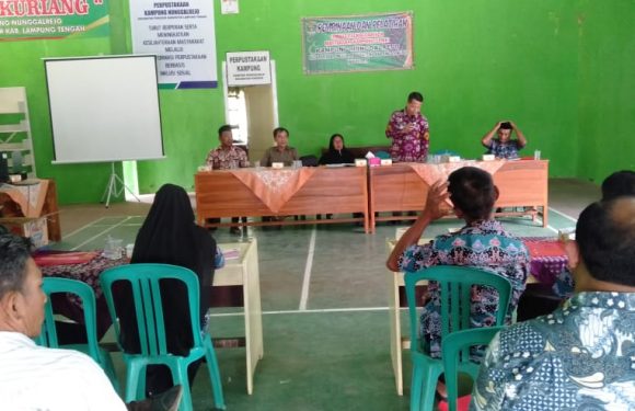Kampung Nunggalrejo Lakukan Pembinaan untuk LPMK dan BPK