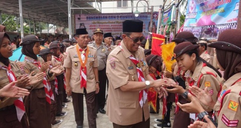 Pramuka Siapkan Generasi Guyub Bergotong-royong