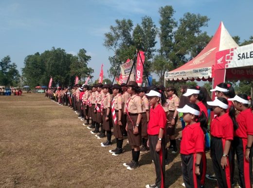 Peringati HUT Ambalan, SMAN 1 Trimurjo Gelar Panca Lomba Pramuka