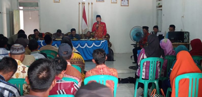 Pj Kakam Purworejo Gelar Rakor