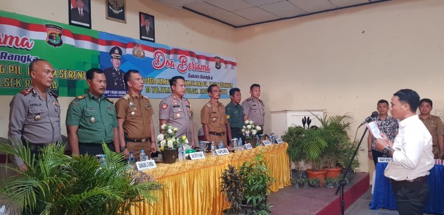 Calon Kakam di Lima Kecamatan Deklarasi Damai