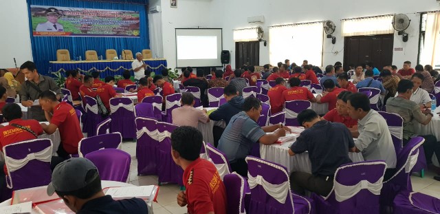 Tekan Kasus Gangguan Reproduksi Sapi, Disnakbun Gandeng BBPKH Cinagara Bogor Gelar Pelatihan ATR