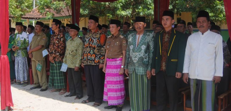 Ribuan Santri Ikut Upacara HSN di SMK Nurul Huda Ponpes Roudlotus Solihin