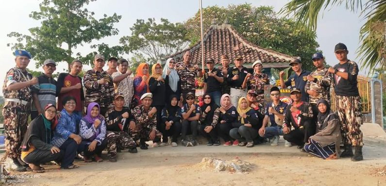 Upacara Tabur Bunga Berlangsung Khidmat, Jelang HUT Kampung Poncowati ke-55