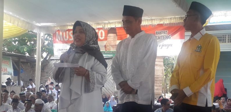 Yurita Siap Sumbang 80 Persen Suara untuk Musa-Ardito di Kotagajah