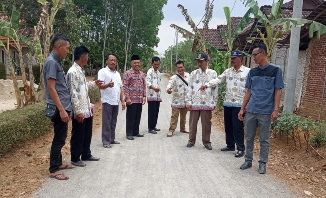 Pj Kakam Sidorejo Lanjutkan Pembangunan Infrastruktur Dari ADD