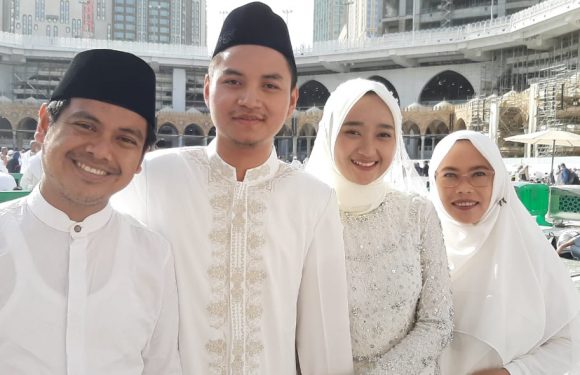 Ikuti Proses Akad Nikah Jihan dan Arya di Makkah, Cecep Jamani Beri Ucapan Selamat