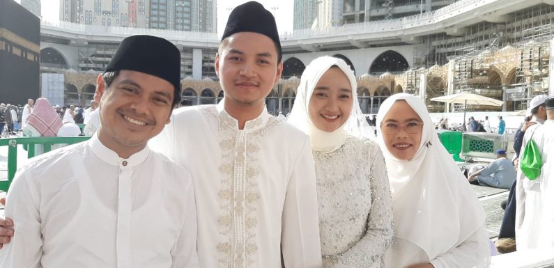 Ikuti Proses Akad Nikah Jihan dan Arya di Makkah, Cecep Jamani Beri Ucapan Selamat