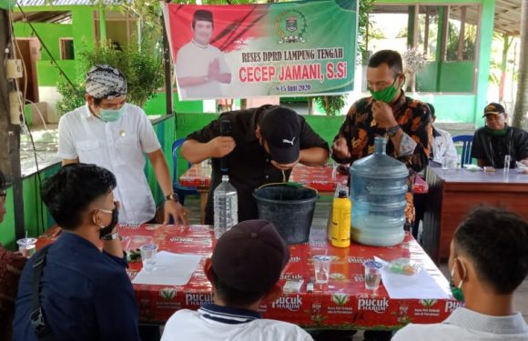 Selain Reses, Cecep Jamani Beri Edukasi Masyarakat Dapil I