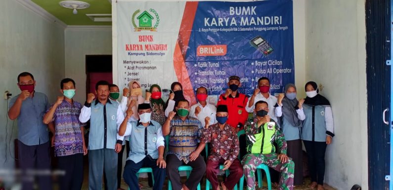 BUMK Karya Mandiri Kampung Sidomulyo    Resmi Aktifkan BRI-Link