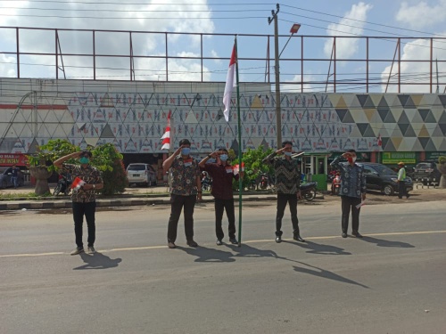 Bawa Bendera Merah-putih ke Jalan Proklamator, Sekelik-Sedulur Beri Penghormatan 75 Tahun Indonesia