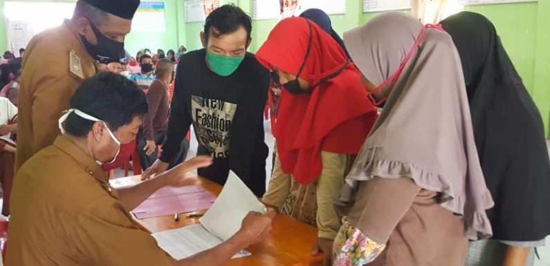 Kampung Srikencono Rampungkan BLT Dana Desa Tahap 1