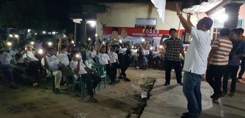 Musa-Dito Incar 70 Persen Suara Milenial