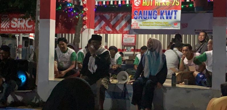 Ronda di Terbanggibesar, Nessy Dapat Apresiasi dan Doa dari Masyarakat
