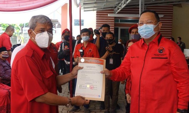 Terima Surat Keputusan Partai, Usai Shalat Jum’at Loekman-Ilyas Berangkat ke KPU