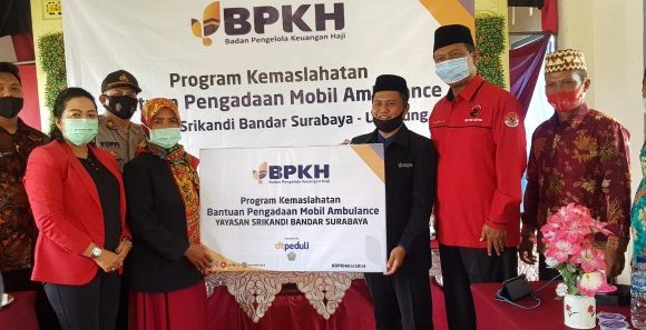 Yayasan Srikandi Bandarsurabaya Terima Bantuan Ambulance dari BPKH dan DT Peduli