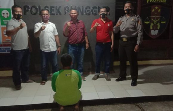 Polsek Punggur Tangkap Pelaku  Pencabulan Terhadap Anak Tiri