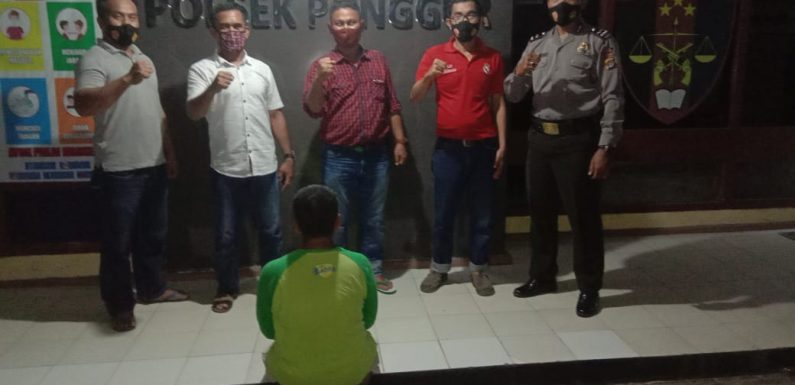 Polsek Punggur Tangkap Pelaku  Pencabulan Terhadap Anak Tiri