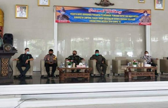 Rapat Persiapan Pilkada, Begini Arahan Pjs. Bupati Lamteng