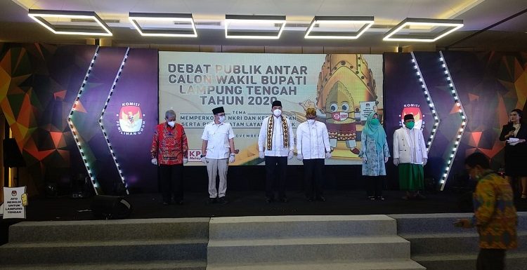 Debat Kandidat Cawabup Lamteng, Loekman-Ilyas Upayakan Percepatan Pembagian Wilayah