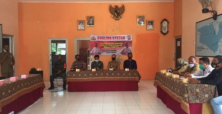 Jelang Pilkada Serentak, Polsek Punggur Gelar Cooling System