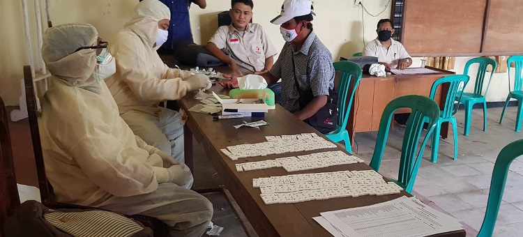 69 PTPS Rumbia Jalani Rapid Test, Seluruhnya Non-Reaktif