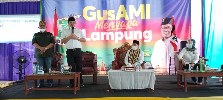 Sapa Lamteng, Muhaimin Ajak Kader Kerja Keras di Pilkada Serentak