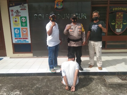 Curi Speker Aktif dan Kipas Angin di SDN 02 Koga, Pemuda Asal Lamtim Ditangkap Polsek Punggur