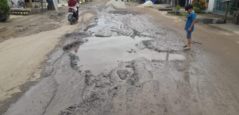 Jalan Provinsi di Seputihmataram Kian Parah